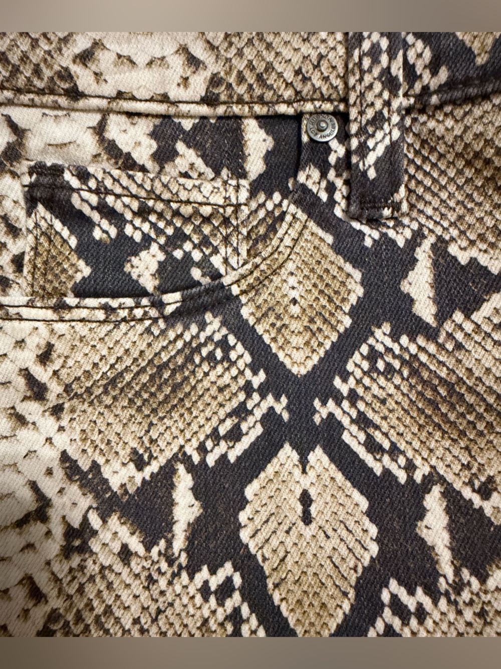 HUDSON Barbara Skinny Jeans Python - Picture 5 of 5